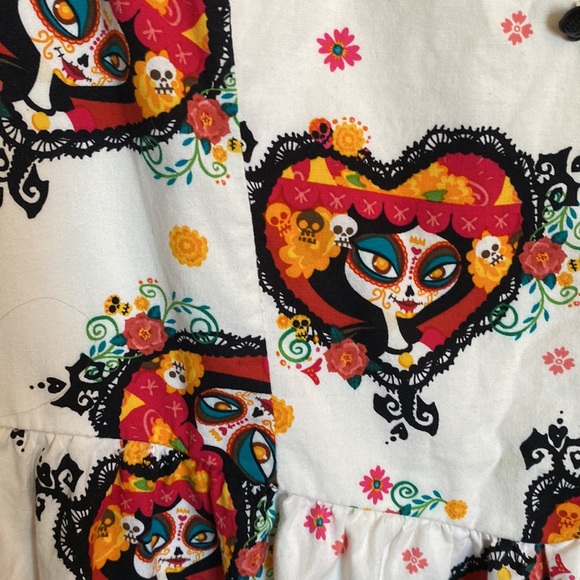 Hot Topic Book of Life La Muerte Dress - Picture 3 of 6